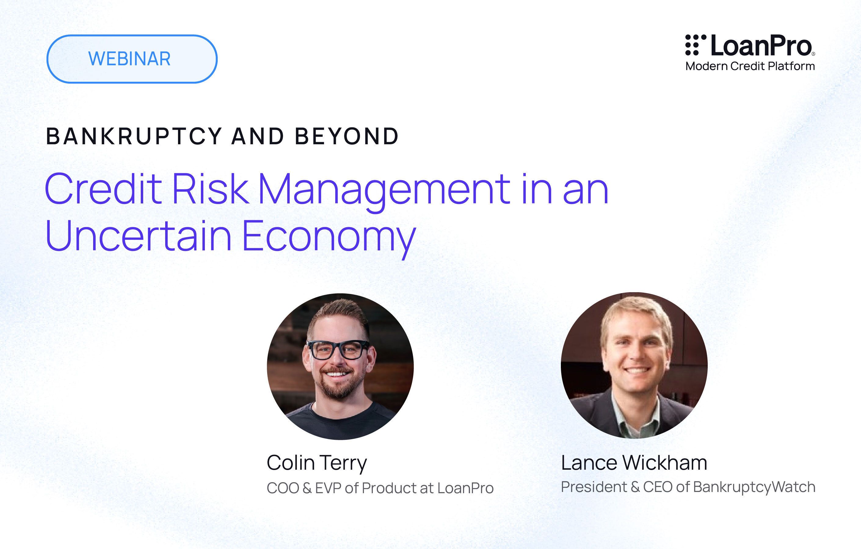 ‘Bankruptcy and Beyond: Credit Risk Management in an Uncertain Economy' webinar recap