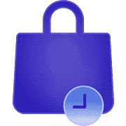 icon for a lease and clock